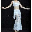 Tenue de cours de danse orientale en dentelle Blanc