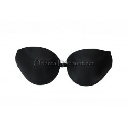 Coque de soutien gorge noir bretelle transparente