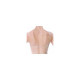 Coque de soutien gorge noir bretelles transparentes