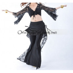 Tenue de cours de danse orientale noir