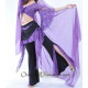 Tenue de cours de danse orientale violet
