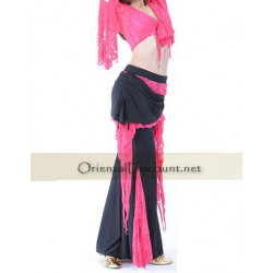 Tenue de cours de danse orientale fuschia