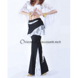 Tenue de cours de danse orientale blanc