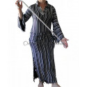Robe baladi de danse orientale noir et argent