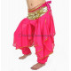 Sarouel de danse orientale fushia