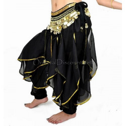 Sarouel de danse orientale noir