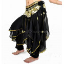 Sarouel de danse orientale noir 