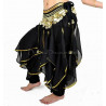 Sarouel de danse orientale noir 