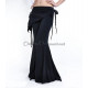 Pantalon de cours de danse orientale noir