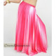Jupe satin de danse orientale rose degradé