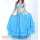 Tenue de danse orientale turquoise