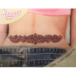 Tatouage de dos pailleté