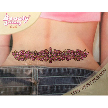 Tatouage de dos pailleté
