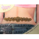 Tatouage de dos pailleté
