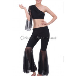 Tenue pour cours de danse orientale noir