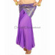 Jupe sirène de danse orientale paillete violet doré