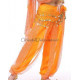 Sarouel de danse orientale orange