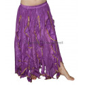 Jupe de danse orientale violet