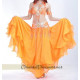 Tenue de danse orientale 3 pièces orange