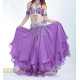 Tenue de danse orientale 3 pièces violet