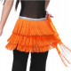 Ceinture de danse orientale à fils orange