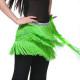 Ceinture de danse orientale à fils vert clair