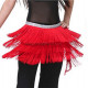 Ceinture de danse orientale à fils rouge