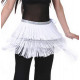 Ceinture de danse orientale à fils blanc