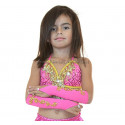 Gants enfant de danse orientale fuschia