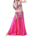 Costume de danse orientale 3 pièces fuschia