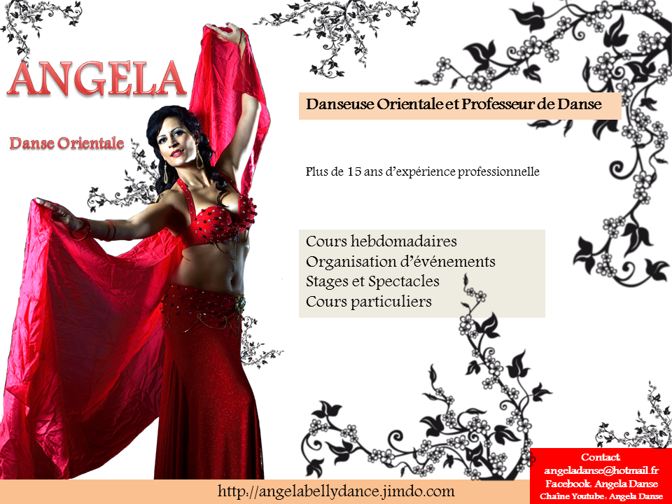 Angela Danseuse orientale Professionelle Angela organisatrice de Kan Ya Makan