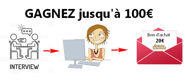 orientaldiscount chèque cadeau