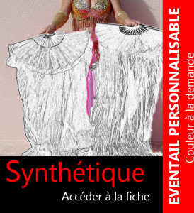 evantails de danse orientale synthetique a personnaliser