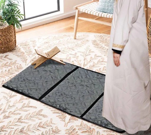 tapis de priere avec dossier pliable confortable