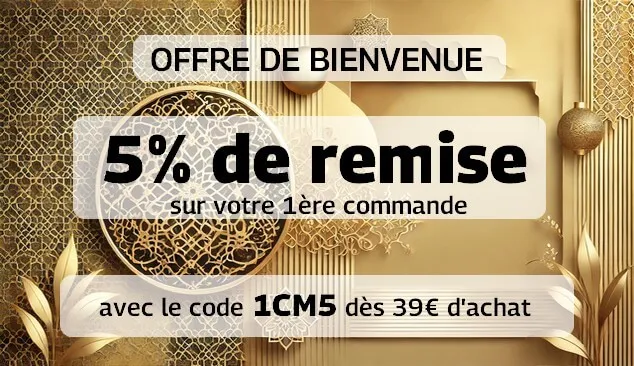 OrientalDiscount code promo de bienvenue