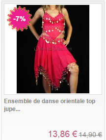 deguisement danseuse orientale femme