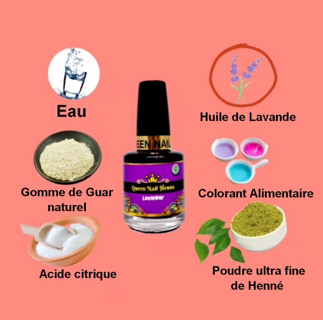 queen nail henna ingredients