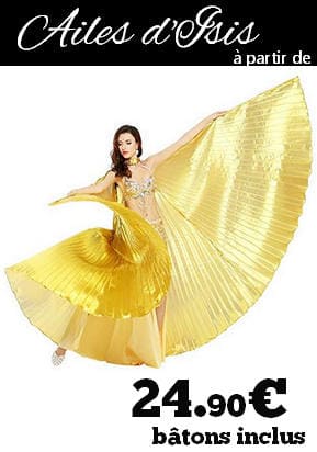 Déguisement de danseuse orientale - rouge - Kiabi - 25.00€