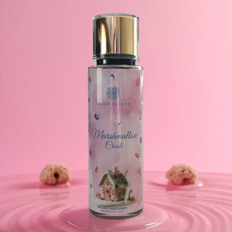 Brume corporelle Marschmallow Crush 250ml sur fond sucré