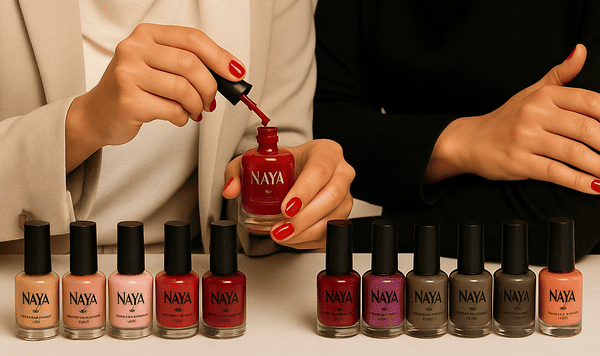 la gamme de couleur de Naya Vernis HALAL