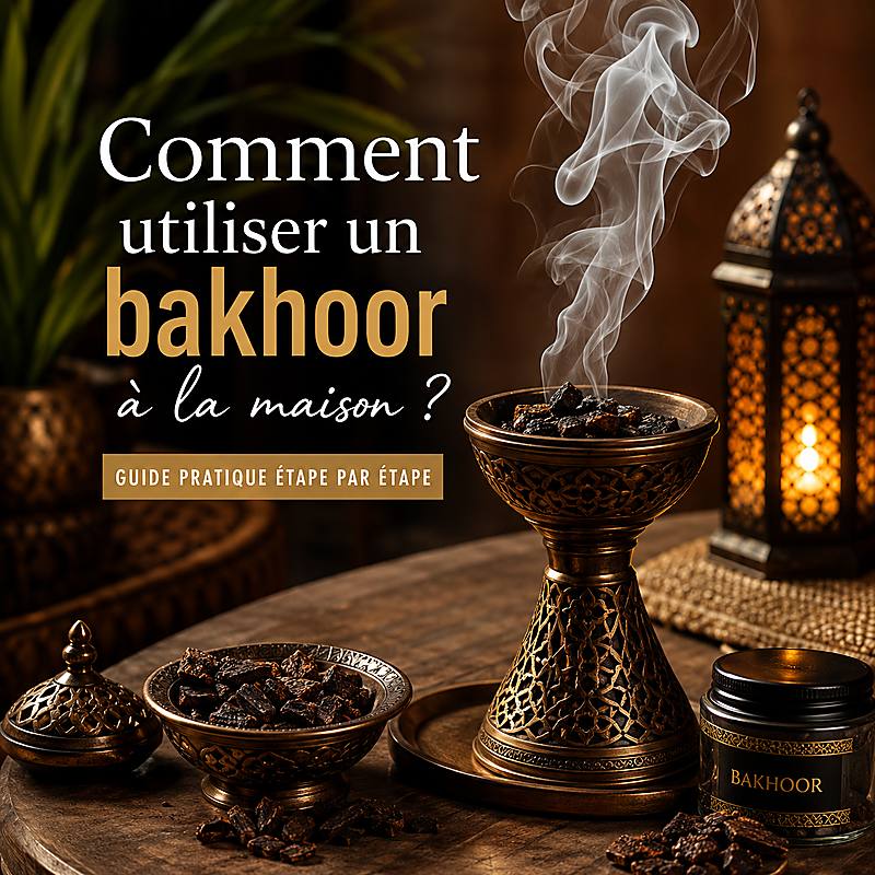 Comment utiliser un bakhoor à la maison avec encensoir oriental et charbon parfumé