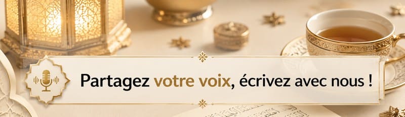 Partagez votre voix et écrivez avec nous sur le blog OrientalDiscount