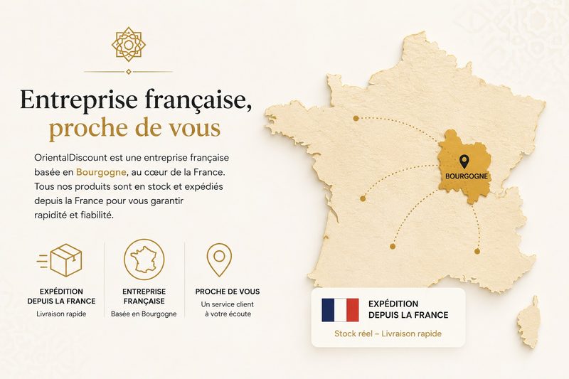 Entreprise française OrientalDiscount basée en Bourgogne