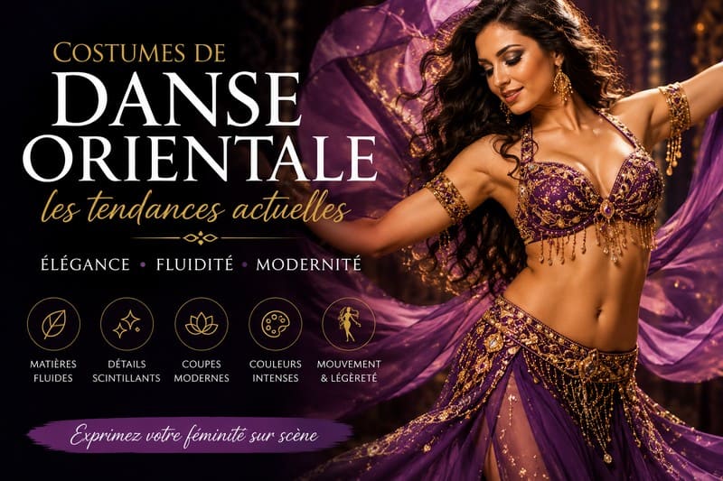 Tendances actuelles des costumes de danse orientale