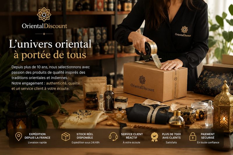 OrientalDiscount boutique française spécialisée dans l’univers oriental et indien