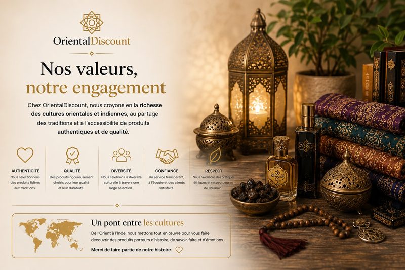Confiance et expérience OrientalDiscount
