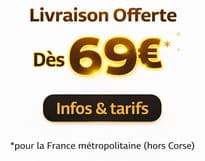 Livraison Offerte dès 69€ d'achat . Conditions en cliquant ici