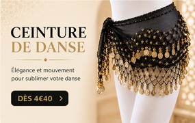 ceinture de danse orientale des 4€40