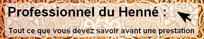info professionnel du henné