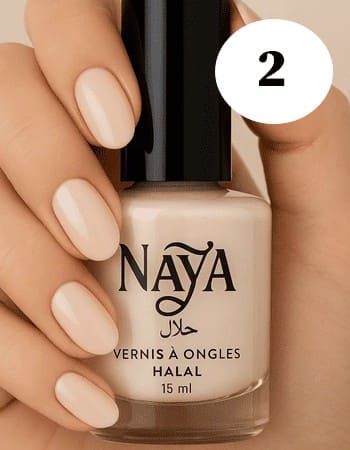 Nude d’Orient 2 vernis naturel